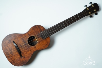 ukulele tenor 14f std. - Figured Hawaiian Koa TOP / Bocote SIDE&BACK [ SMO2023 ]